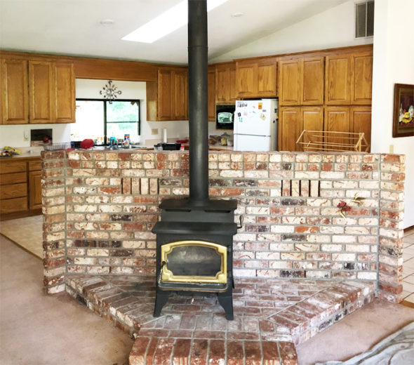 Home Projects - Heatilator Freestanding Pellet Stove - Auburn Home