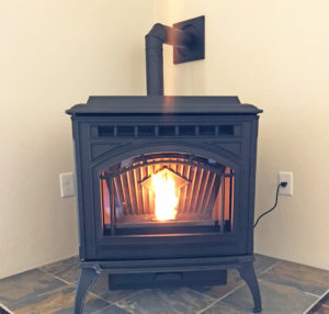 Quadra-Fire Trecker Series Pellet Stove Close-Up