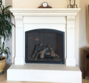 Heat & Glo TRUE series gas fireplace