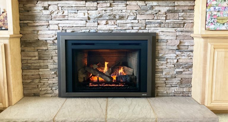 Home Projects - Quadra Fire QF30-FB Natural Gas Fireplace Insert ...